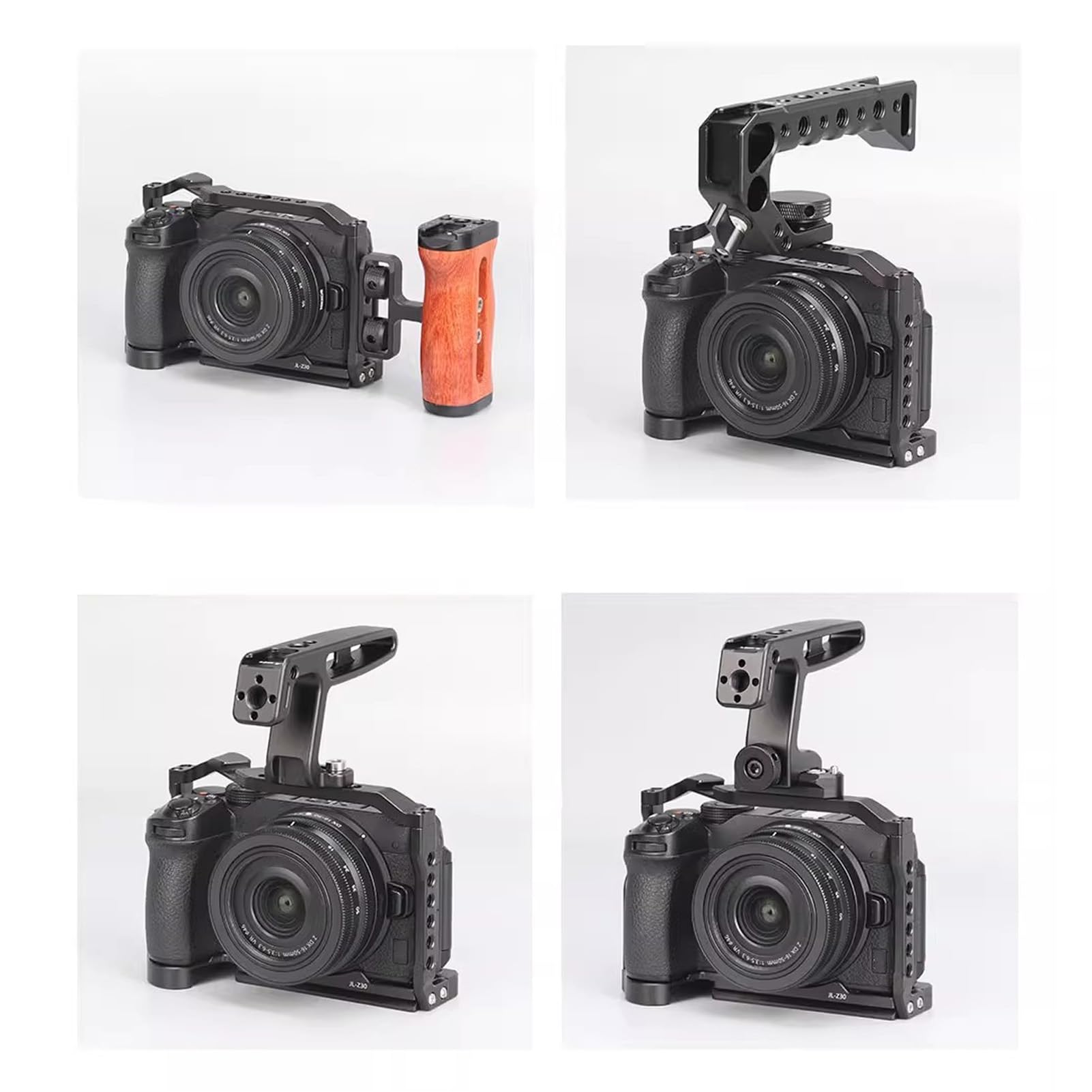 カメラ撮影用 Amazon.co.jp: Z30カメラ用カメラケージ、アルミニウムカメラ ASHATA その他